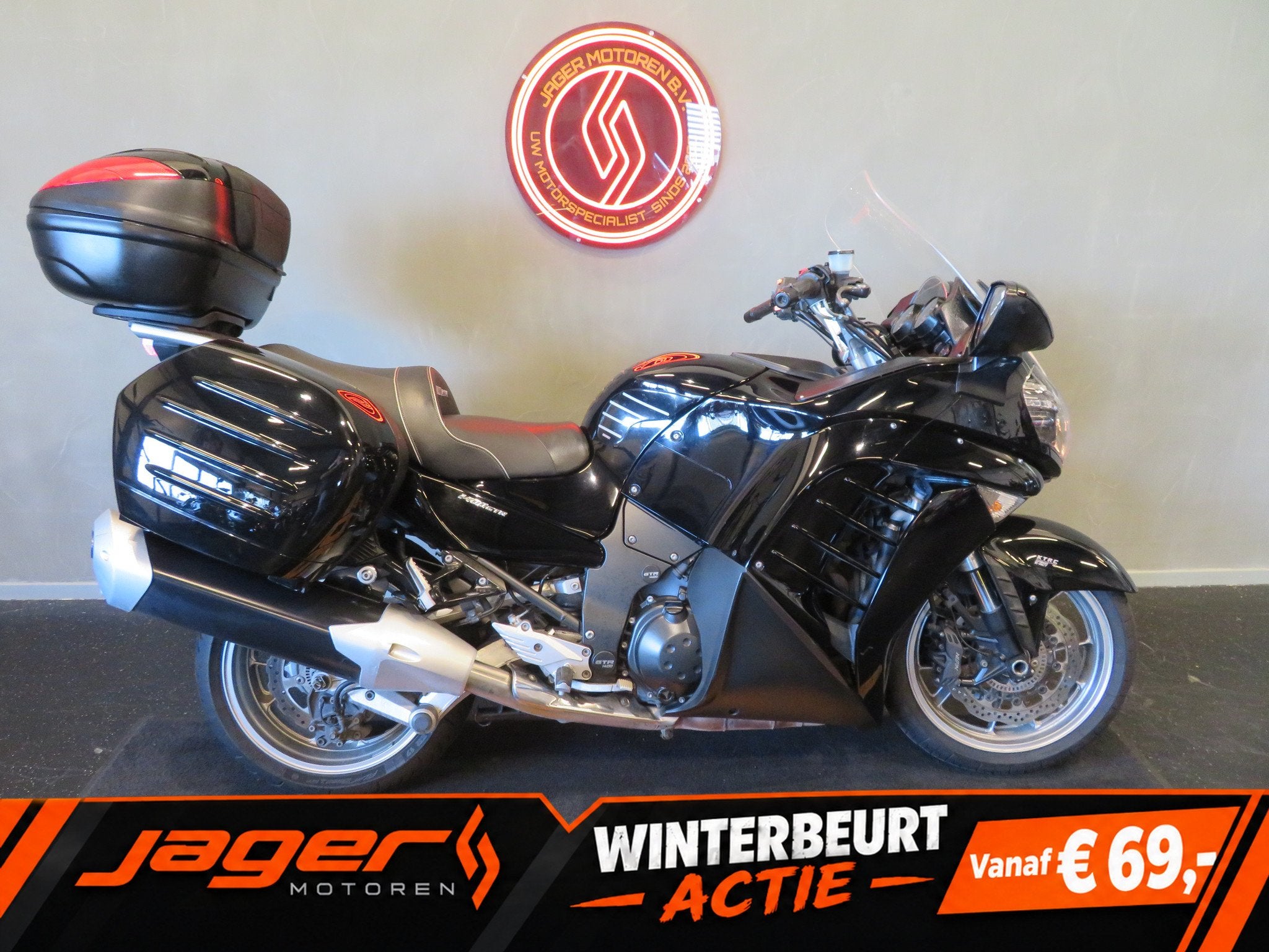 Kawasaki GTR 1400 GTR1400 TOP-CASE (bj 2011), Motoren, Toermotor, Gebruikt, Bedrijf