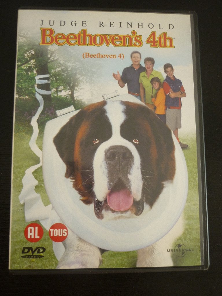 Beethoven's 4th (originele dvd) Beethoven 4, Alle leeftijden, Ophalen of Verzenden, Zo goed als nieuw