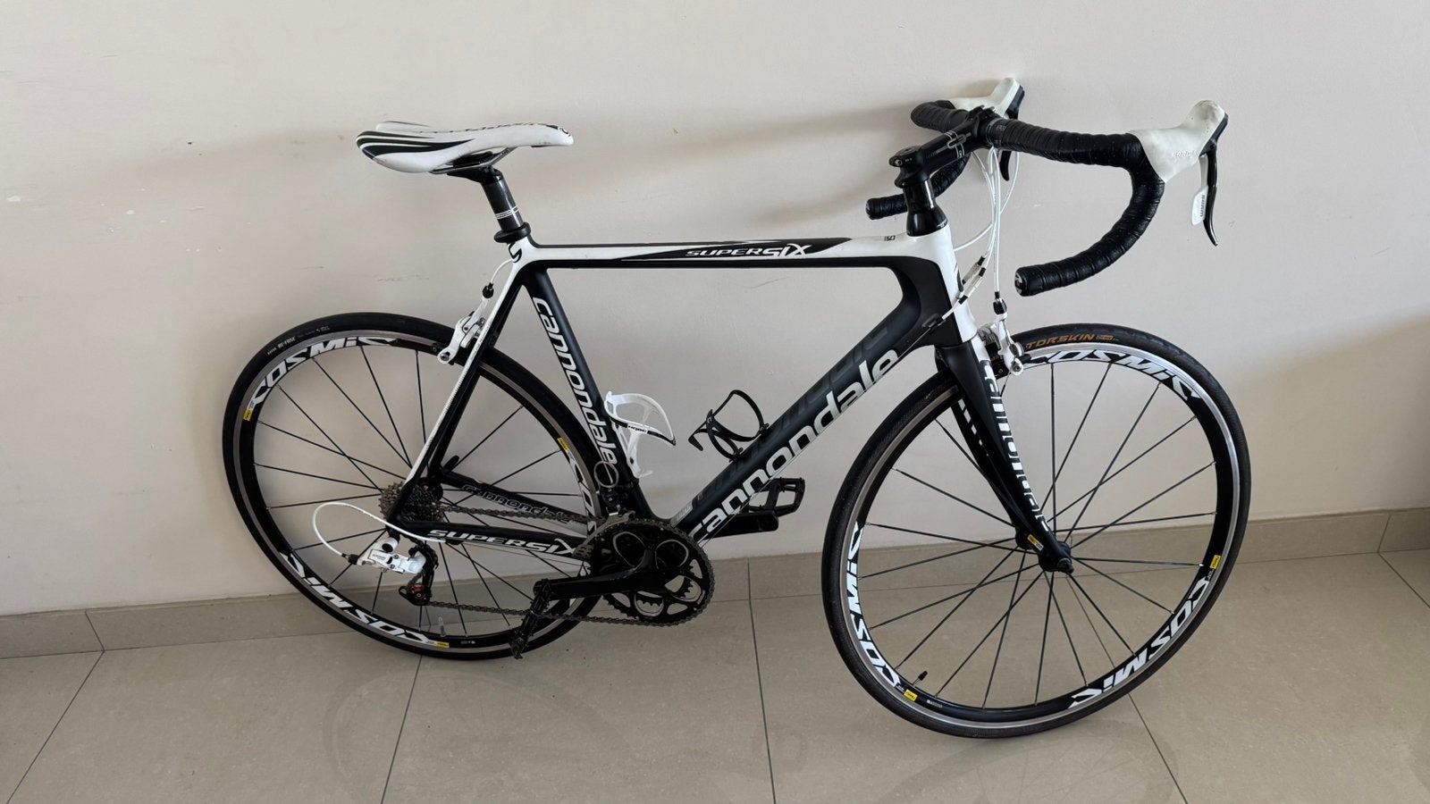Cannondale SuperSix Carbon 56 cm L, Fietsen en Brommers, Fietsen | Racefietsen, Overige merken, Carbon, Heren, Ophalen of Verzenden