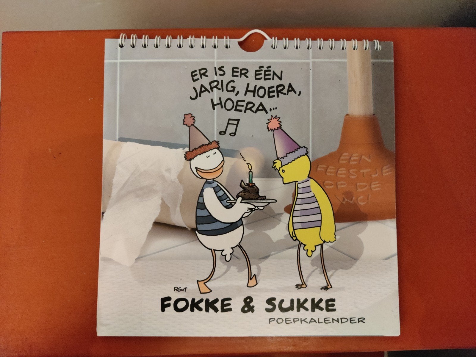 Fokke & Sukke verjaardagskalender, Diversen, Ophalen of Verzenden, Maandkalender, Zo goed als nieuw