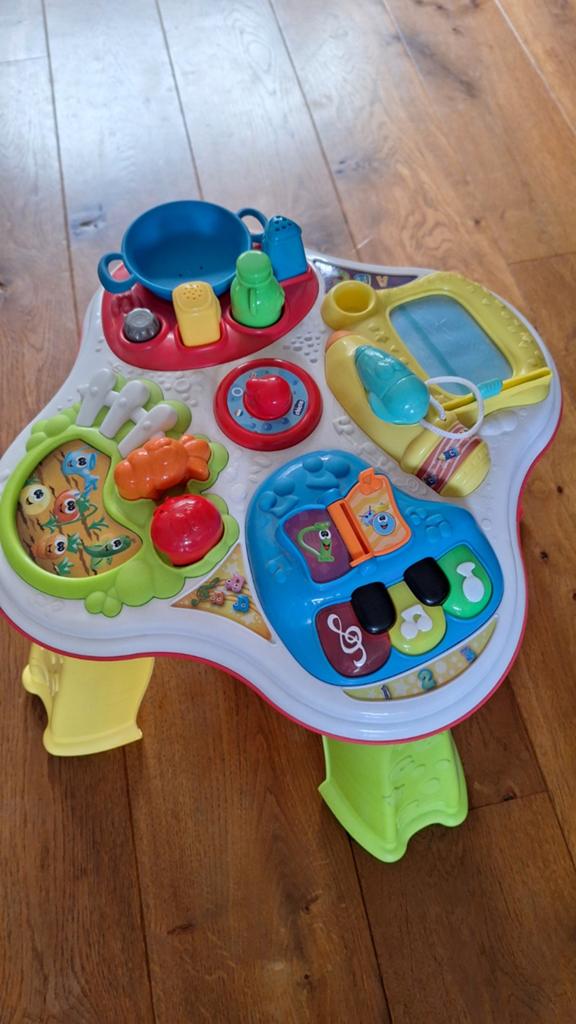 Chicco interactieve Speeltafel, Ophalen, Gebruikt, Overige typen, Met licht