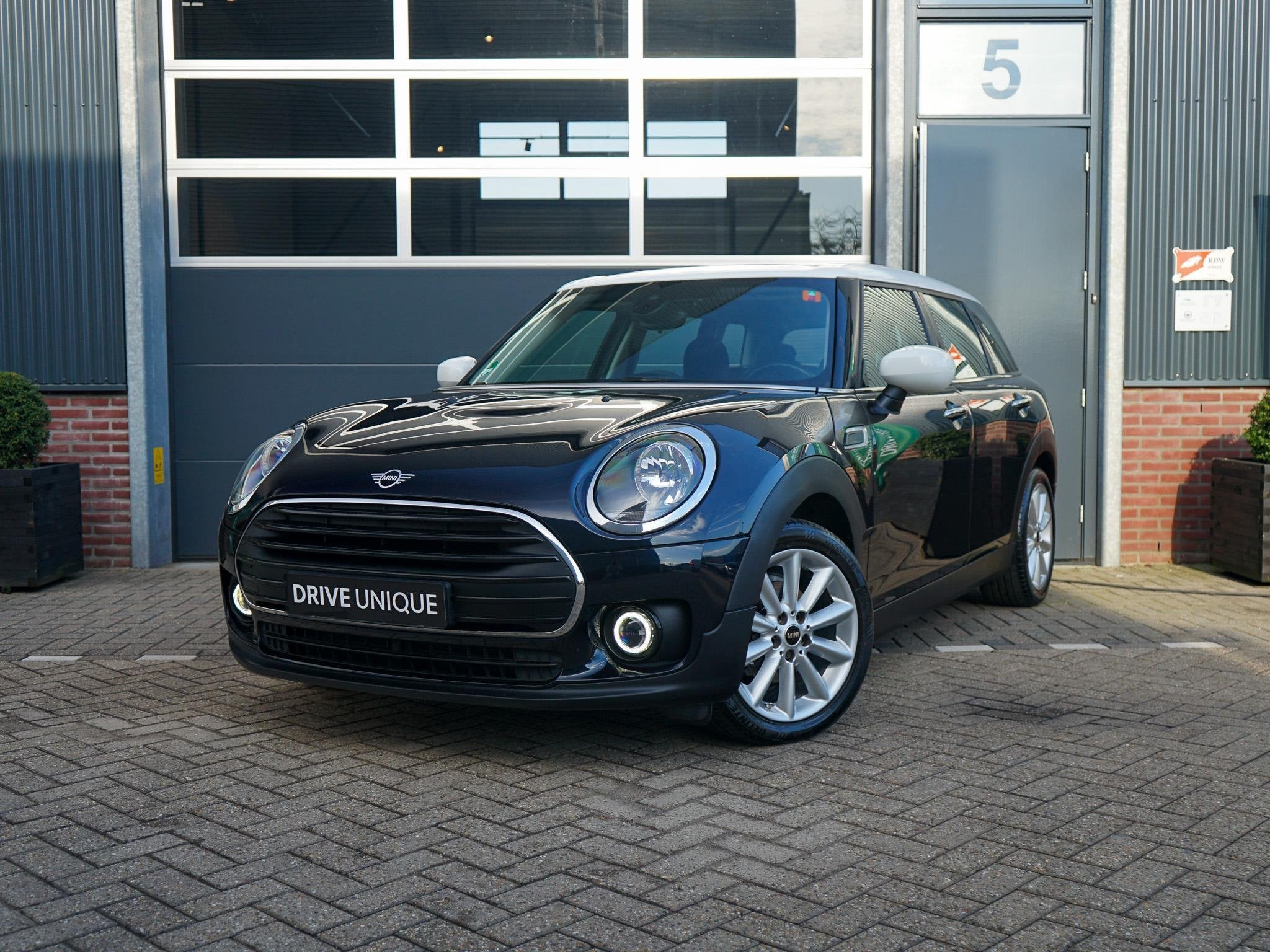 MINI Clubman 1.5 One D, Auto's, Voorwielaandrijving, Stof, Gebruikt, Blauw