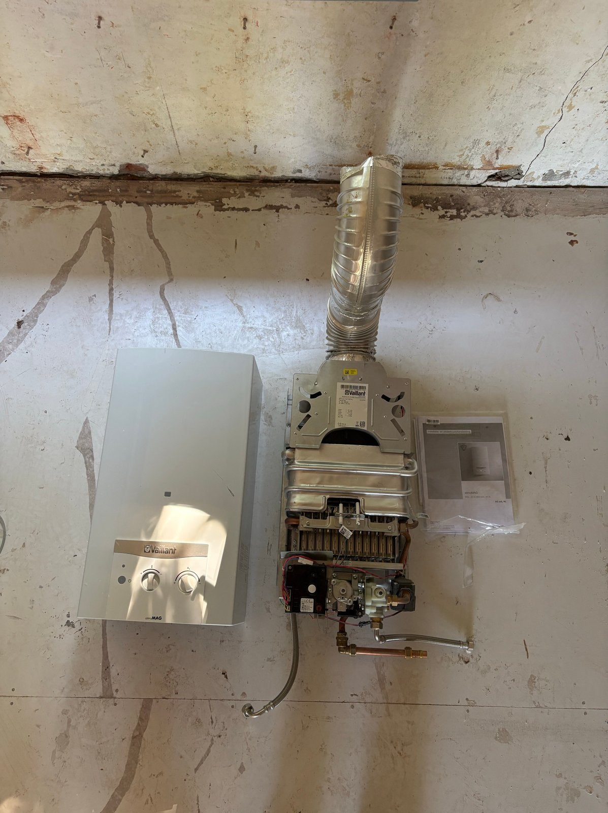 Vaillant AtmoMAG mini 114/1 G (K-NL) Geiser, Doe-het-zelf en Verbouw, Geisers en Boilers, Ophalen, Gebruikt, Aardgas, Geiser