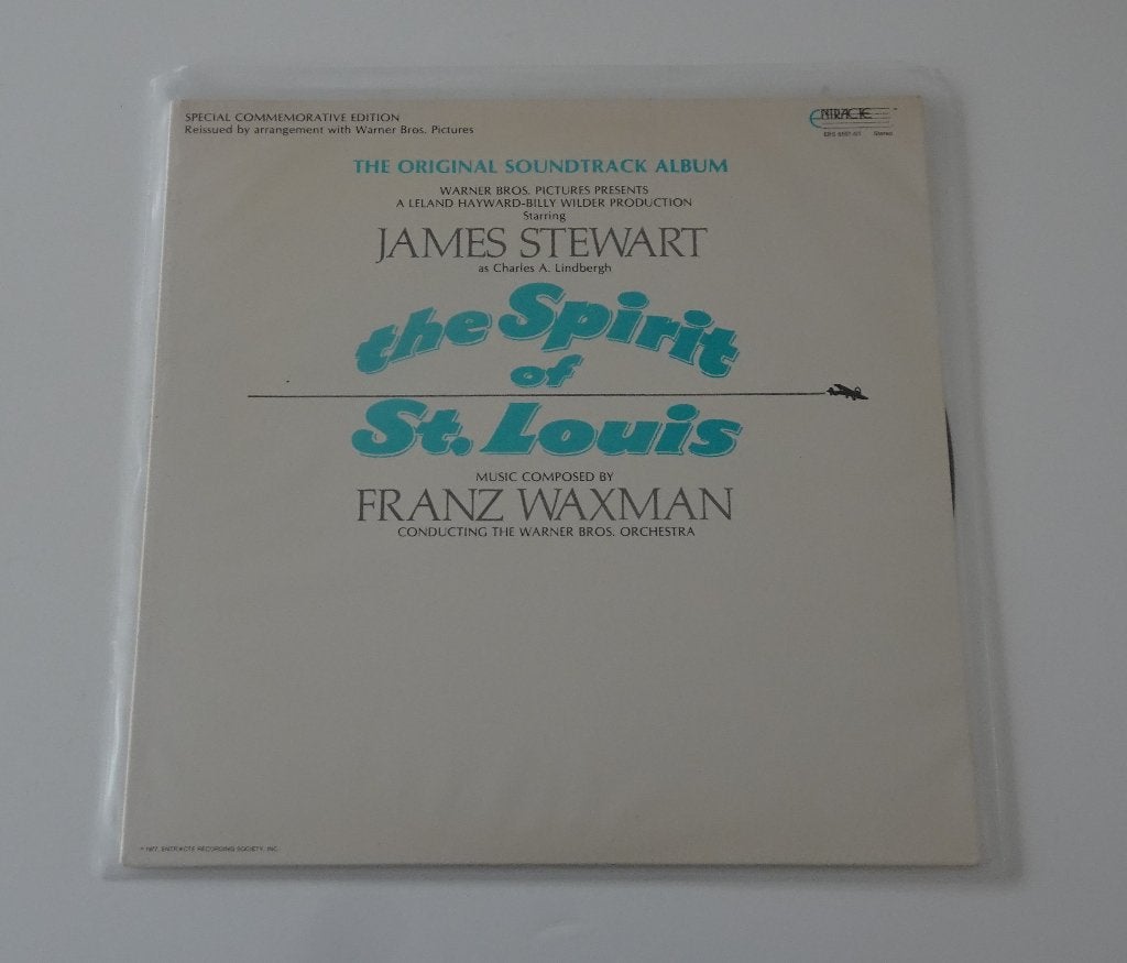 Franz Waxman - The Spirit Of St. Louis - Soundtrack uit 1977, Ophalen, Zo goed als nieuw, 12 inch