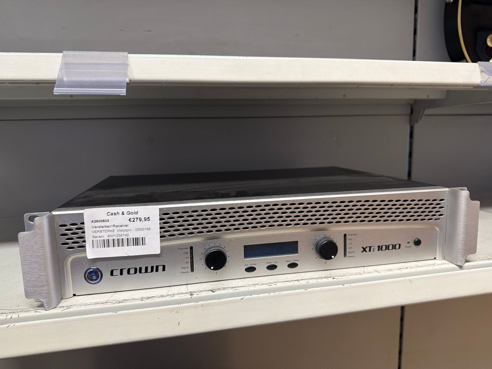 Crown XTi 1000 Versterker/Receiver - Werkt perfect!, Overige merken, Crown, Crown, Ophalen of Verzenden