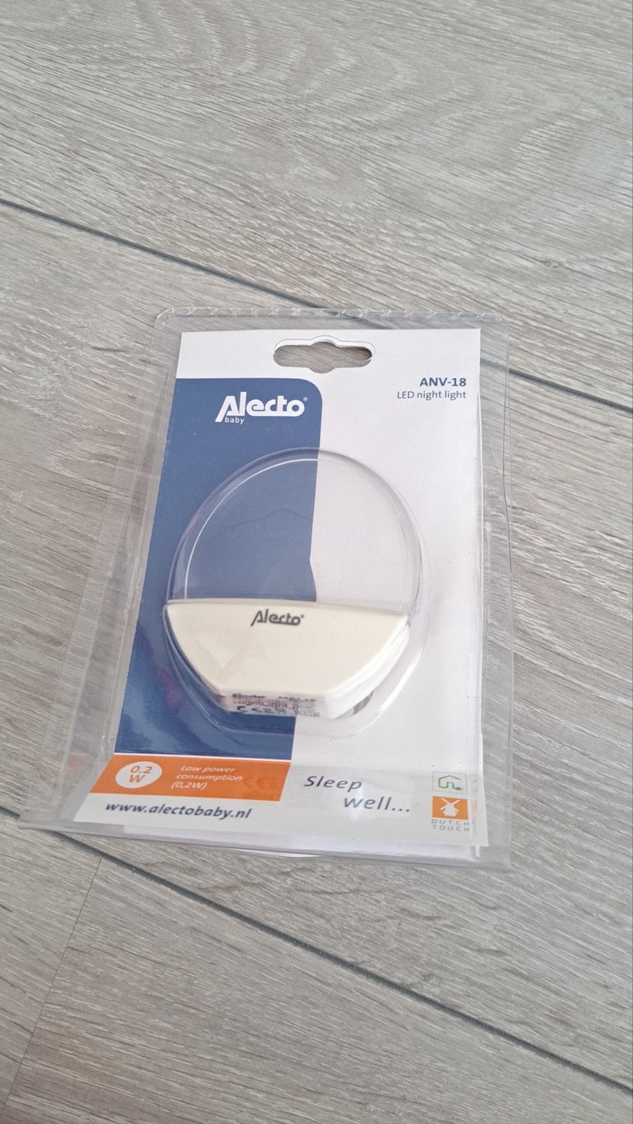 Alecto nachtlampje ANV-18 (NIEUW in verpakking), Ophalen of Verzenden, Nieuw