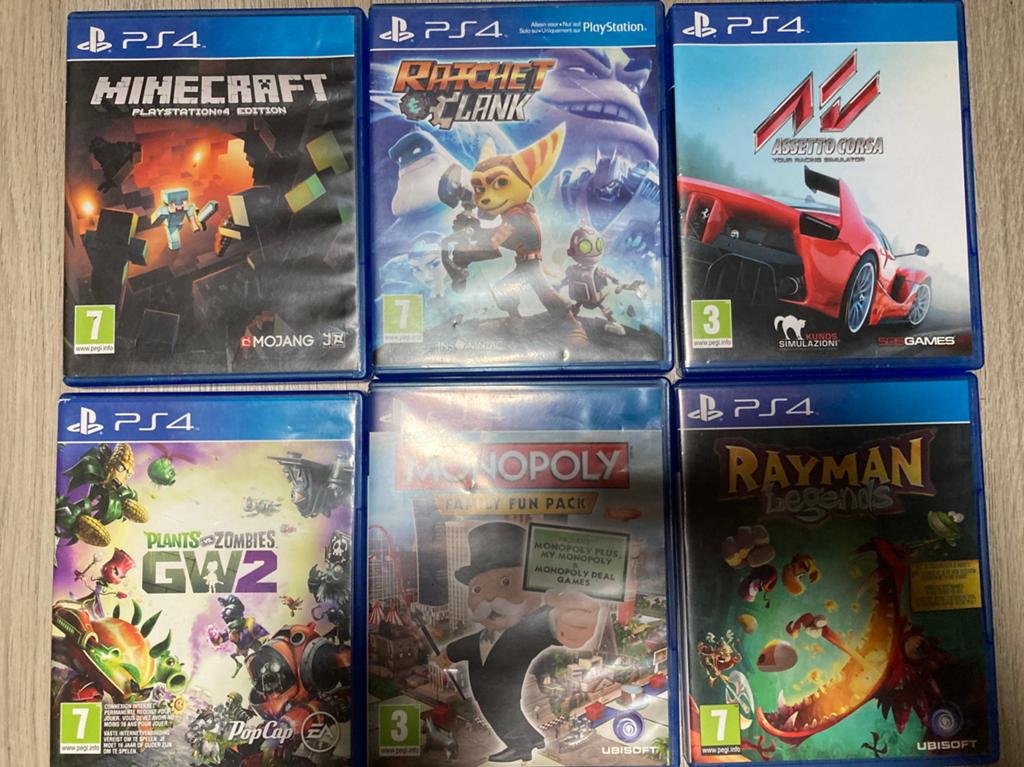 Diverse PS4 Games, Gebruikt, Ophalen of Verzenden, Sport, 3 spelers of meer