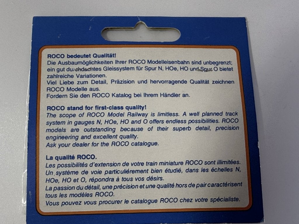 Roco 04622S - Kortkoppelset, Gelijkstroom, Overige typen, Ophalen of Verzenden, Zo goed als nieuw