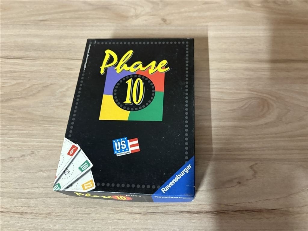 phase 10 - s4179, Hobby en Vrije tijd, Gezelschapsspellen | Bordspellen, Verzenden, Zo goed als nieuw