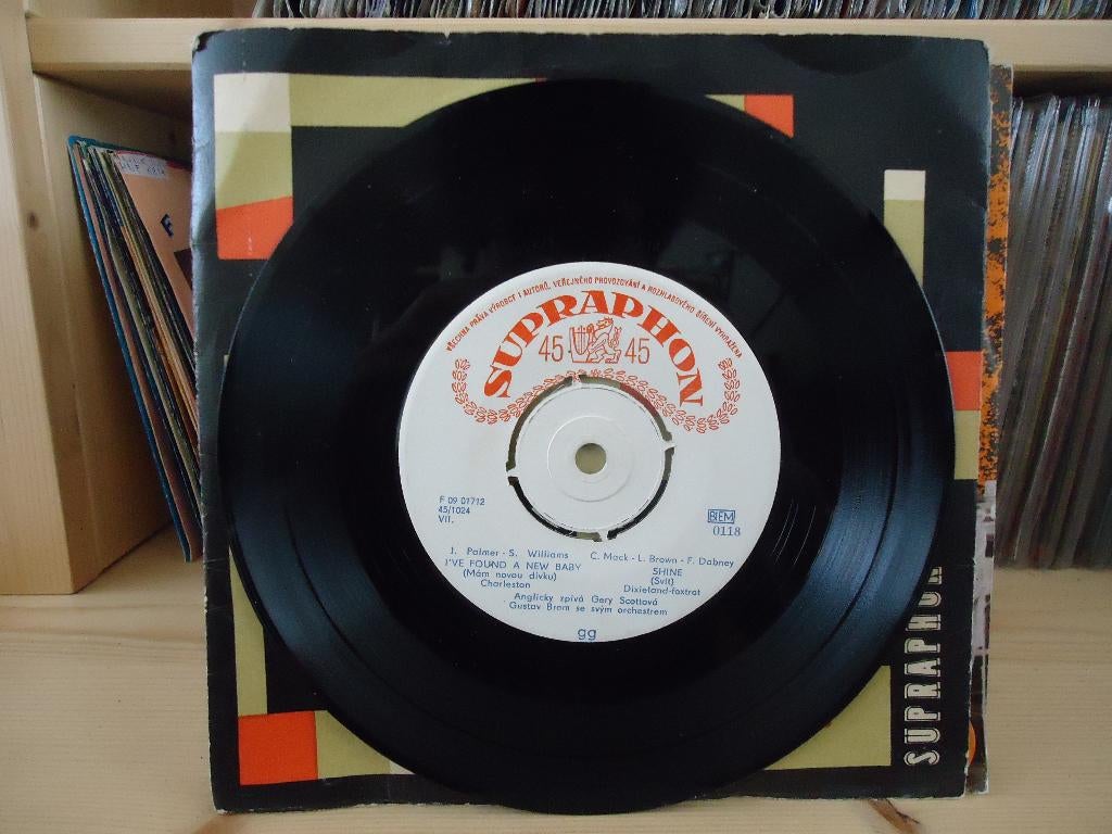 7" Single Anglicky Gery Scottova - I've Found A New Baby, Gebruikt, 7 inch, Single, Ophalen of Verzenden