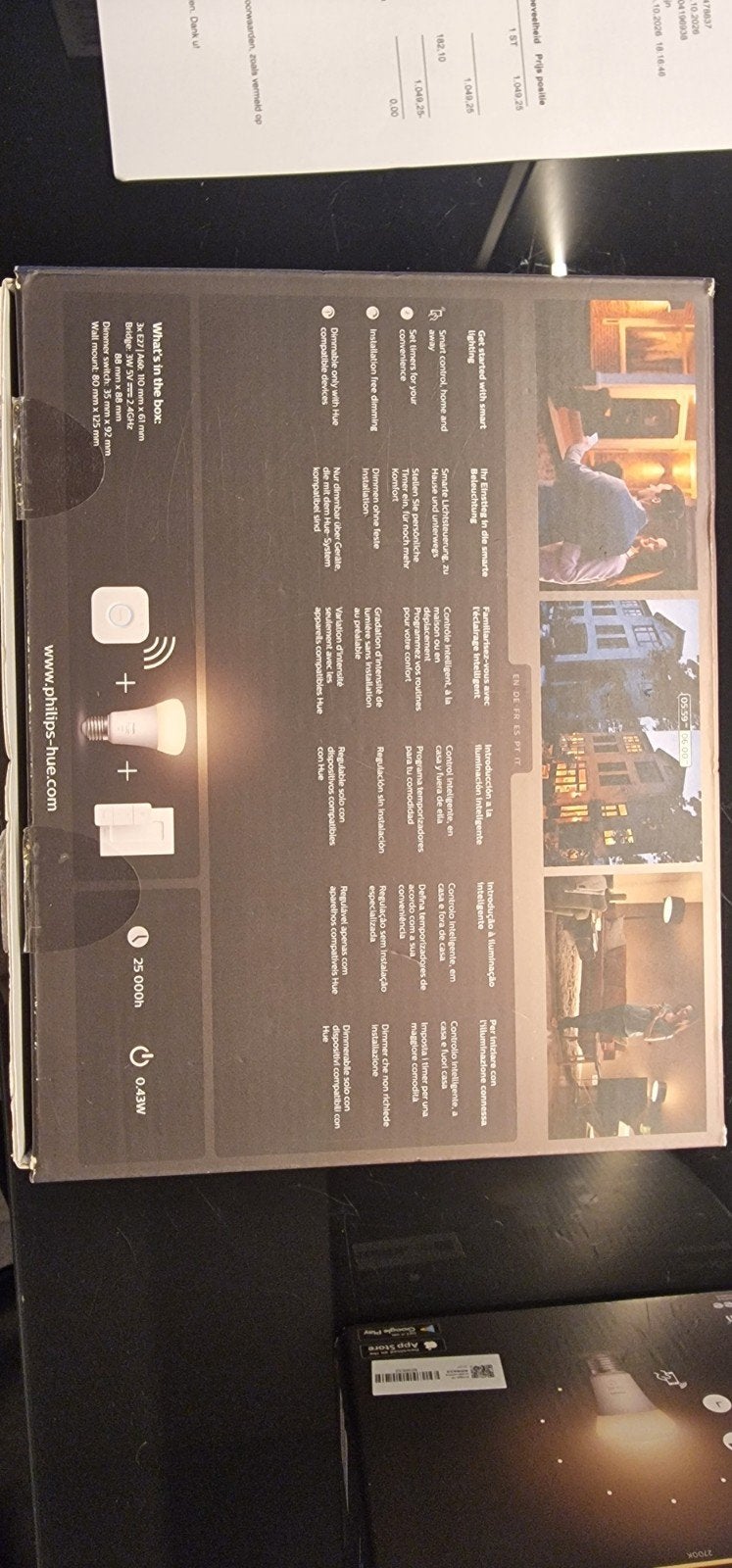 Philips Hue 'Get Started' Smart Verlichting Set (2x), Wit, Met afstandsbediening, Nieuw, Philips Hue