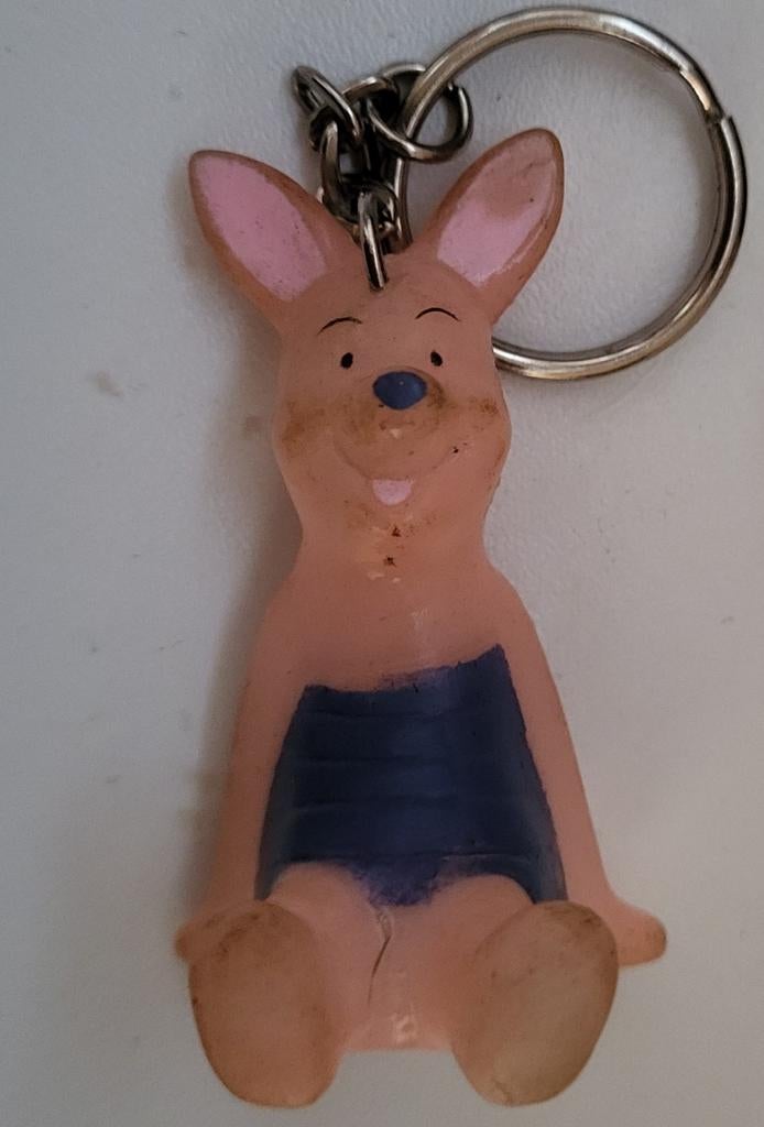 Vintage Roe Kangoeroe Sleutelhanger Winnie de Poeh, Ophalen of Verzenden, Gebruikt, Knuffel of Figuurtje