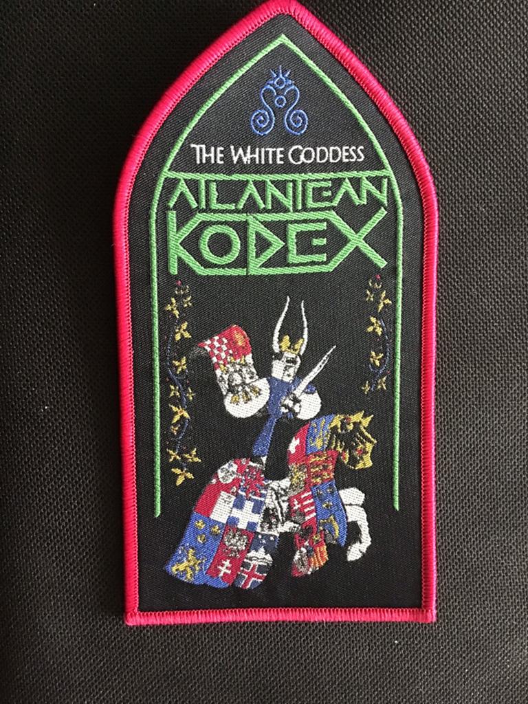 Atlantean kodex patch heavy metal doom, Verzamelen, Ophalen of Verzenden, Nieuw, Kleding