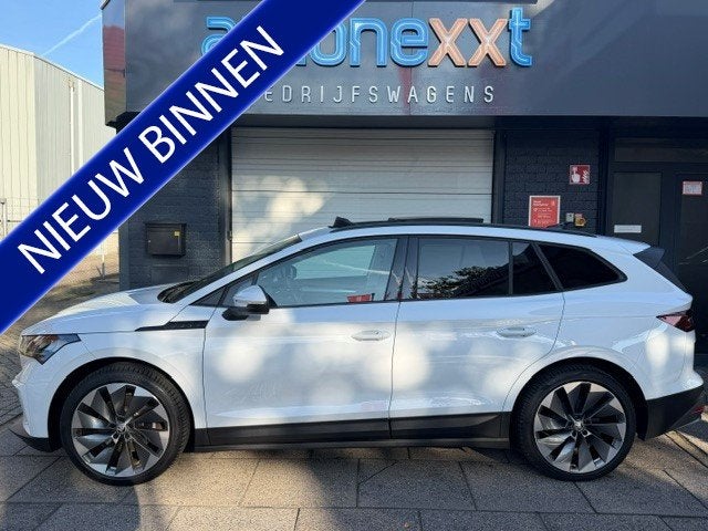 Skoda Enyaq iV 60 Sportline INCL 12 MAANDEN UITGEBREIDE GARA, Automaat, Achterwielaandrijving, Gebruikt, 179 pk