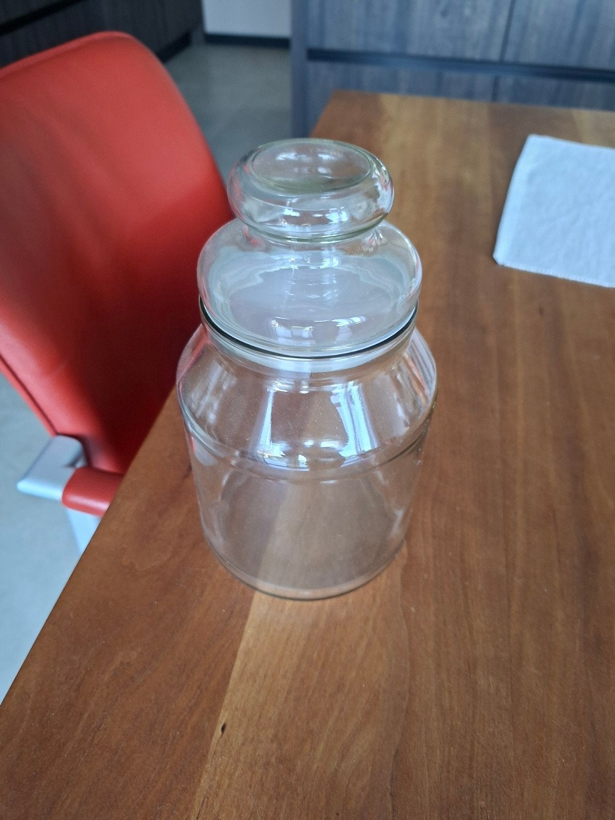 glazen pot, Glas, Ophalen of Verzenden, Zo goed als nieuw