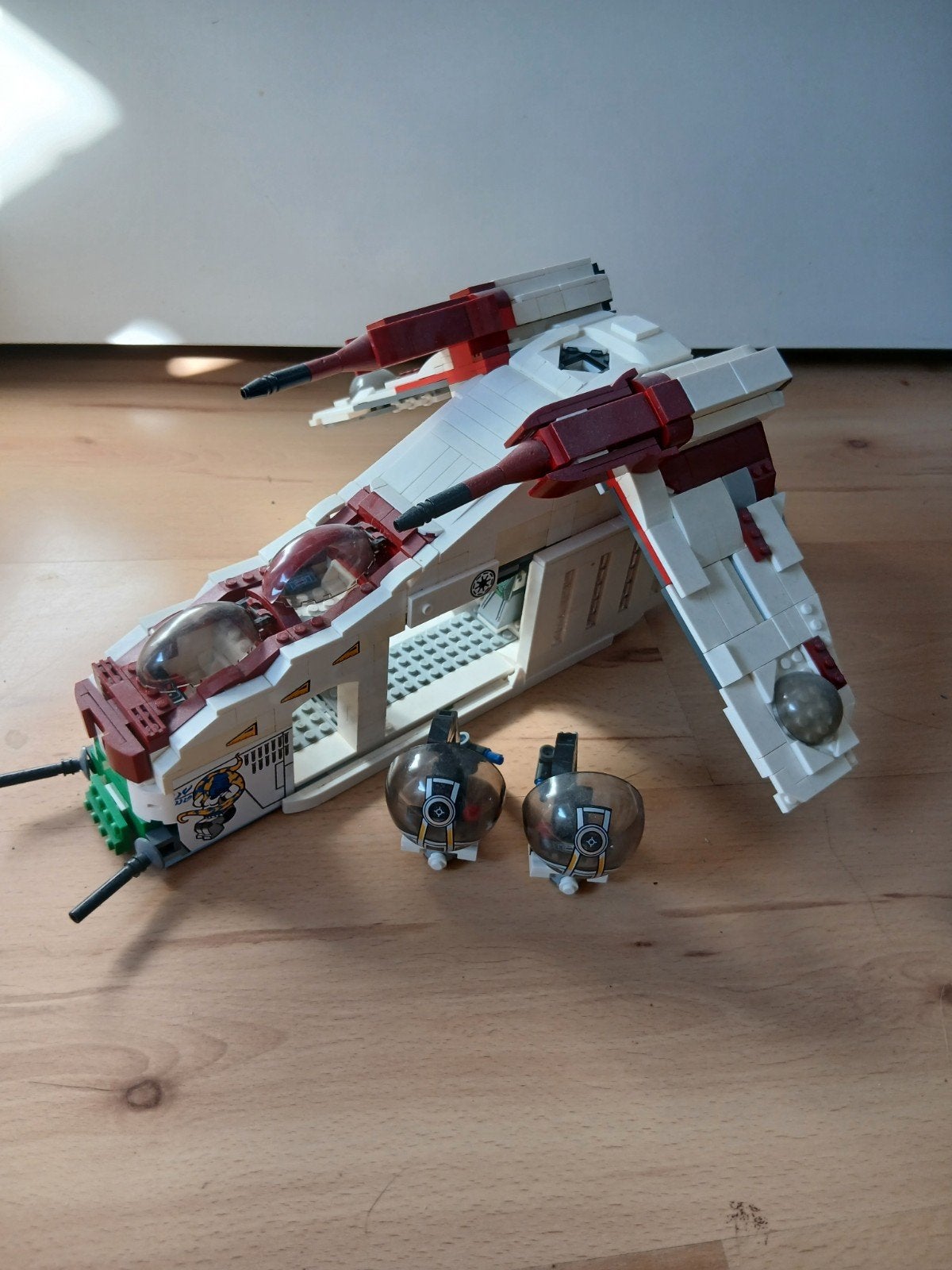 Lego star wars republic gunship MOC, Ophalen