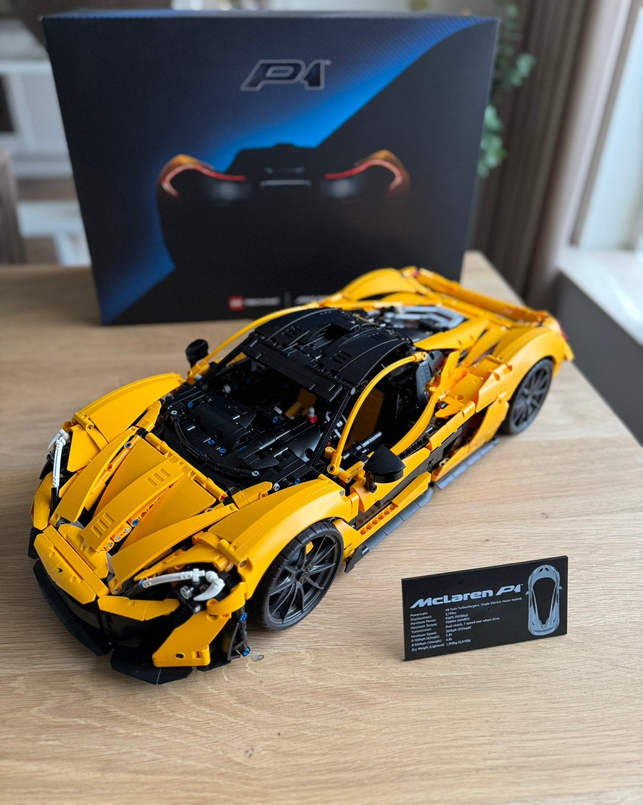 LEGO Technic McLaren P1, Ophalen, Lego, Zo goed als nieuw, Complete set