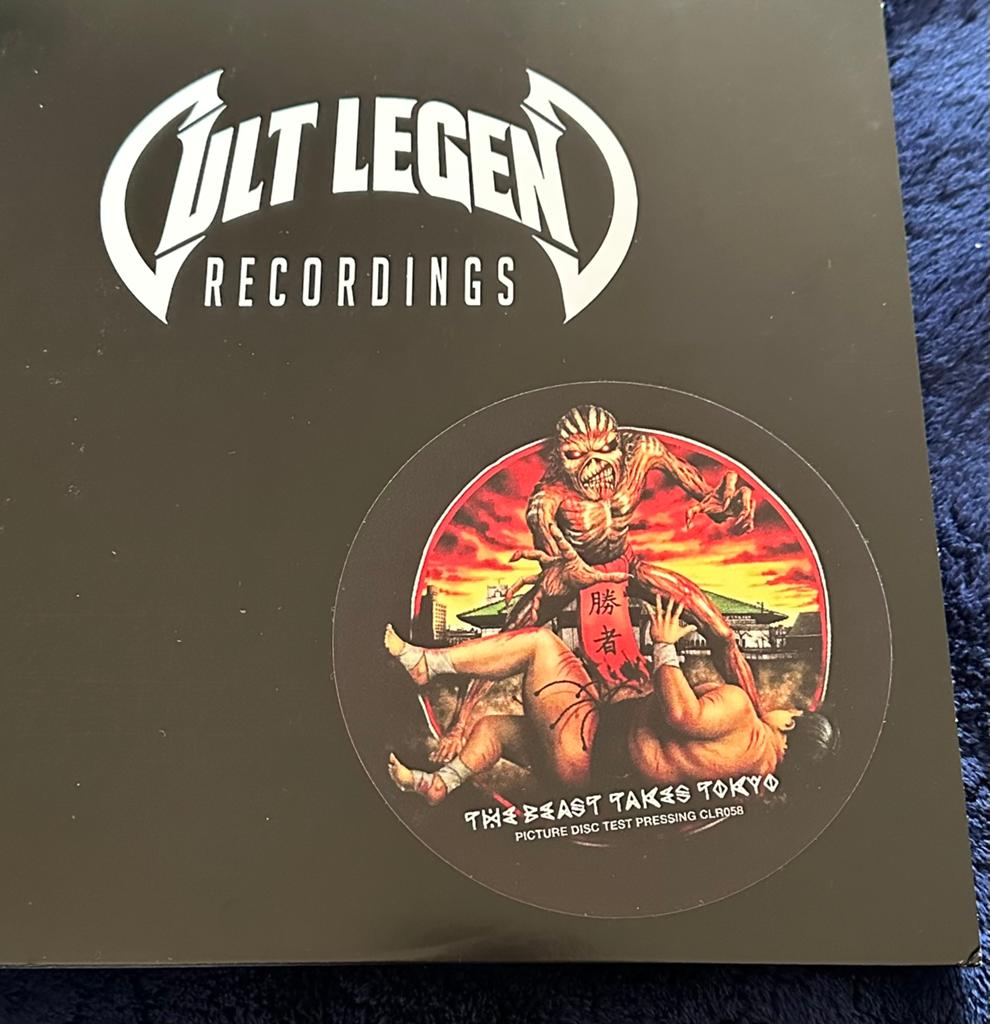 Iron maiden test pressing, Cd's en Dvd's, Ophalen of Verzenden, Zo goed als nieuw