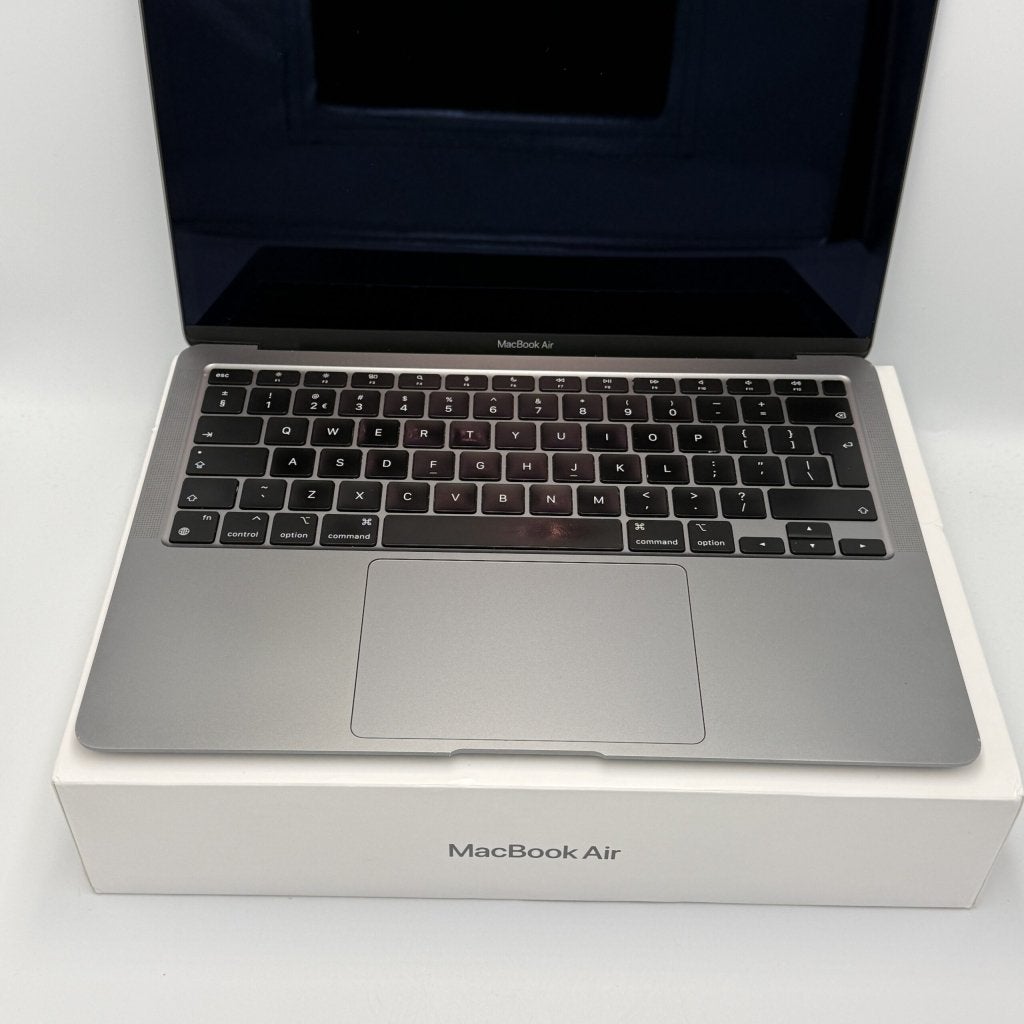 MacBook Air M1 512GB grijs /licht gebruikt /88% batt /garant, Apple, Zo goed als nieuw, Support@apple.com, Apple Park Way, Cupertino, California
