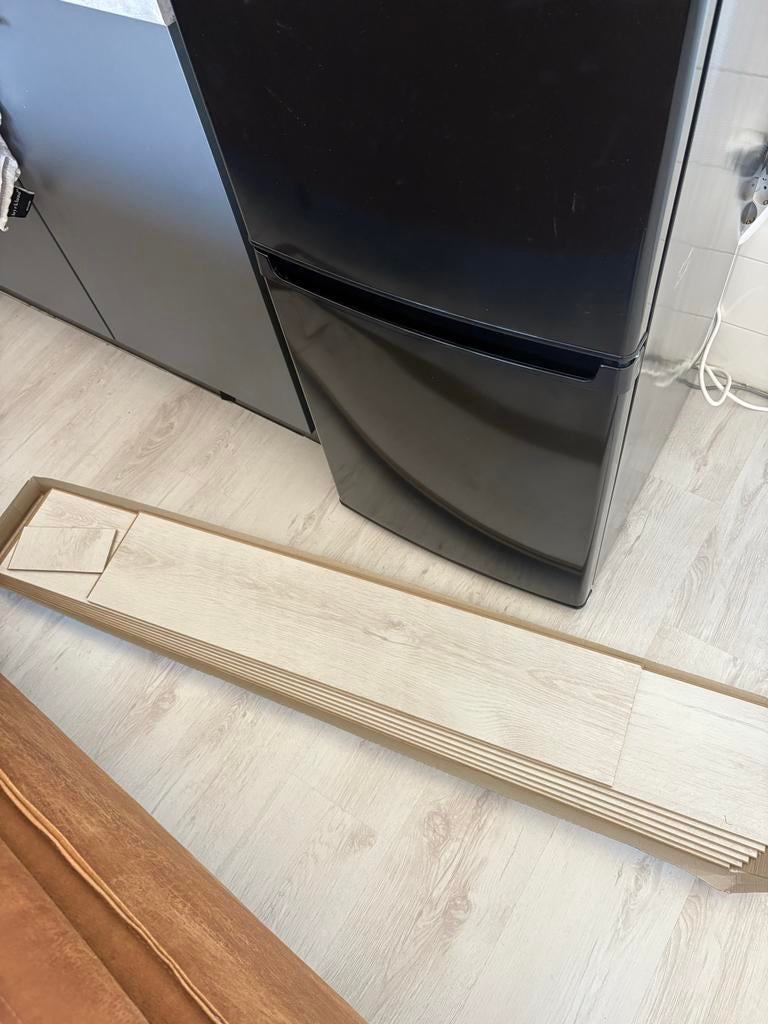 Klik Laminaat 6 planken - Wit eiken, Ophalen, 50 tot 150 cm, Nieuw, Minder dan 5 m²