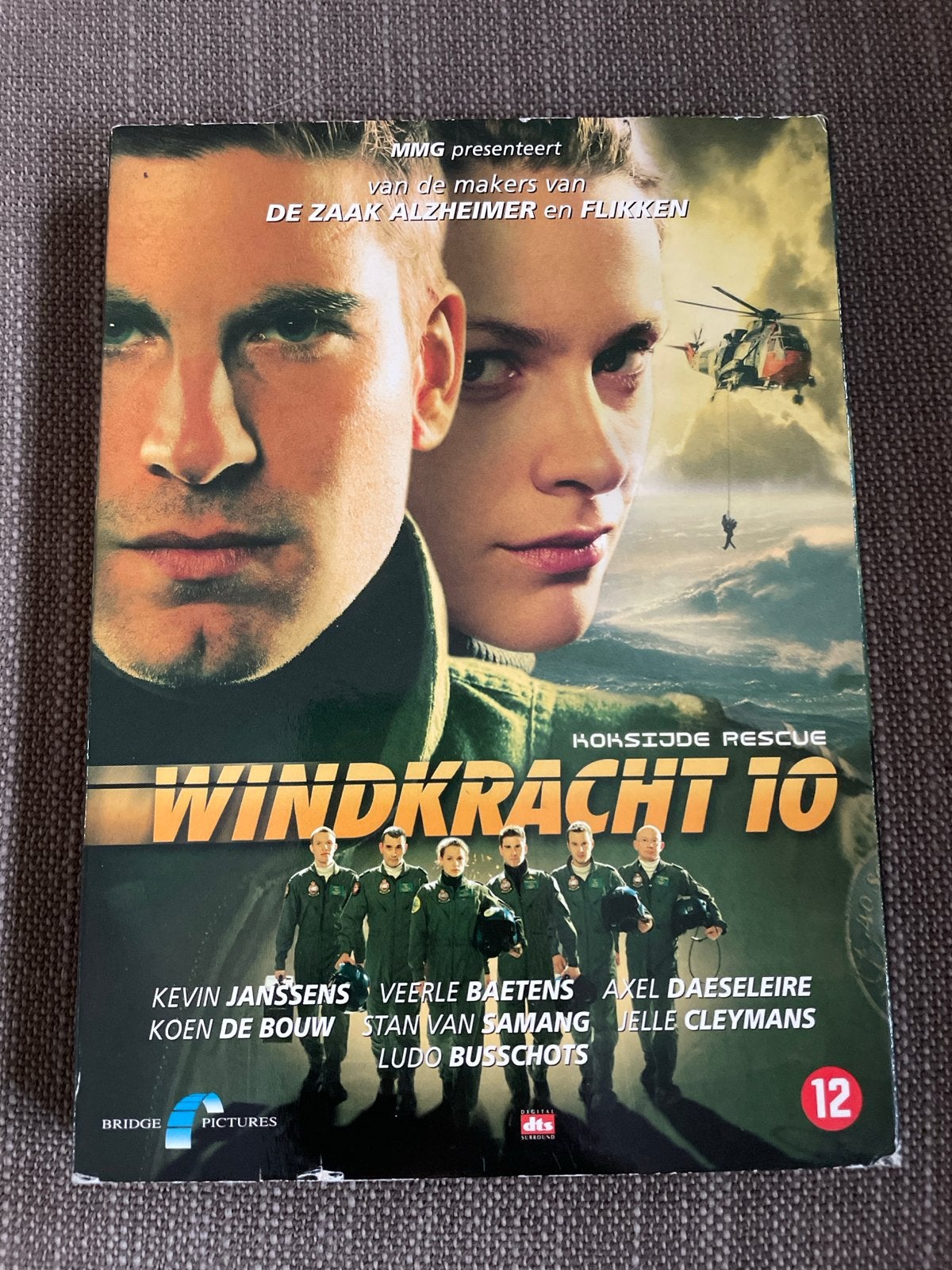 Windkracht 10 Koksijde Rescue  - dvd, Cd's en Dvd's, Vanaf 12 jaar, Ophalen of Verzenden, Gebruikt, Actiethriller
