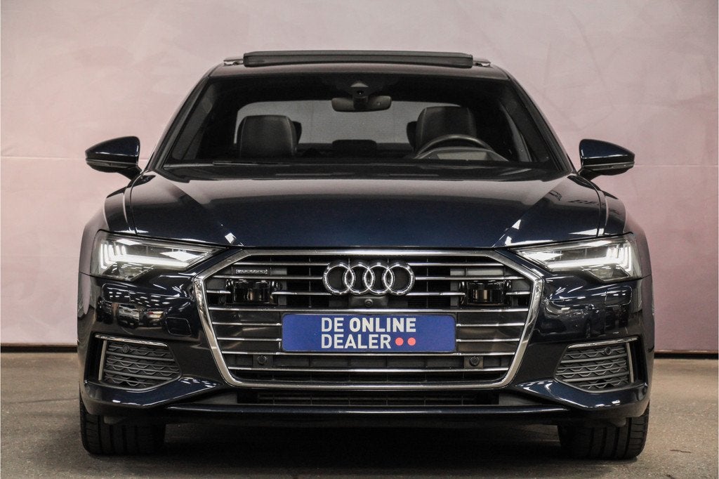 Audi A6 Limousine 50 TFSIe Quattro ProLine+ |Pano|Leder|Sfee, Auto's, Automaat, Gebruikt, Euro 6, 4 cilinders