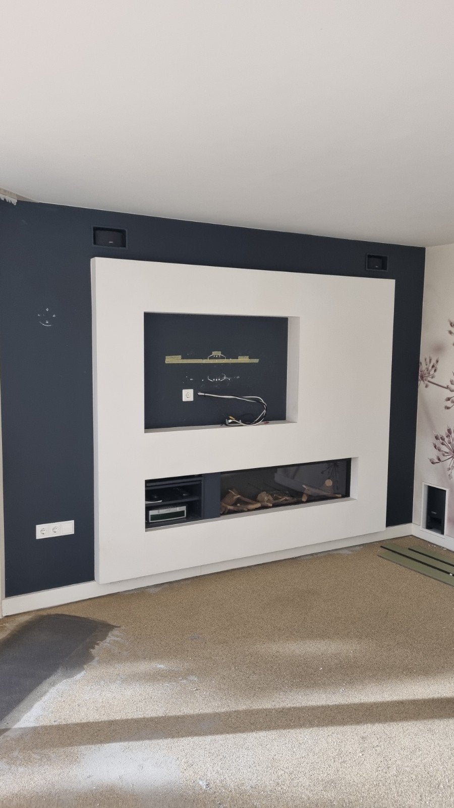 Kal-fire inbouwhaard - Moderne gashaard, Huis en Inrichting, Ophalen, Inbouwhaard, Gashaard