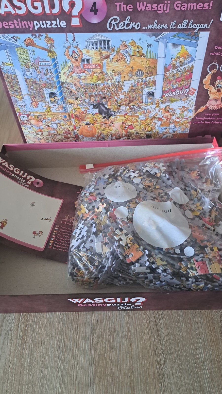 was gij puzzels., Ophalen of Verzenden, 500 t/m 1500 stukjes, Zo goed als nieuw