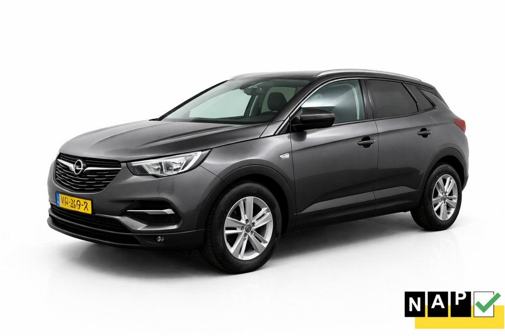 Opel Grandland X 1.2 Turbo Airco Cruise Trekhaak CARPLAY, Voorwielaandrijving, Automatische klimaatregeling, Gebruikt, Euro 6