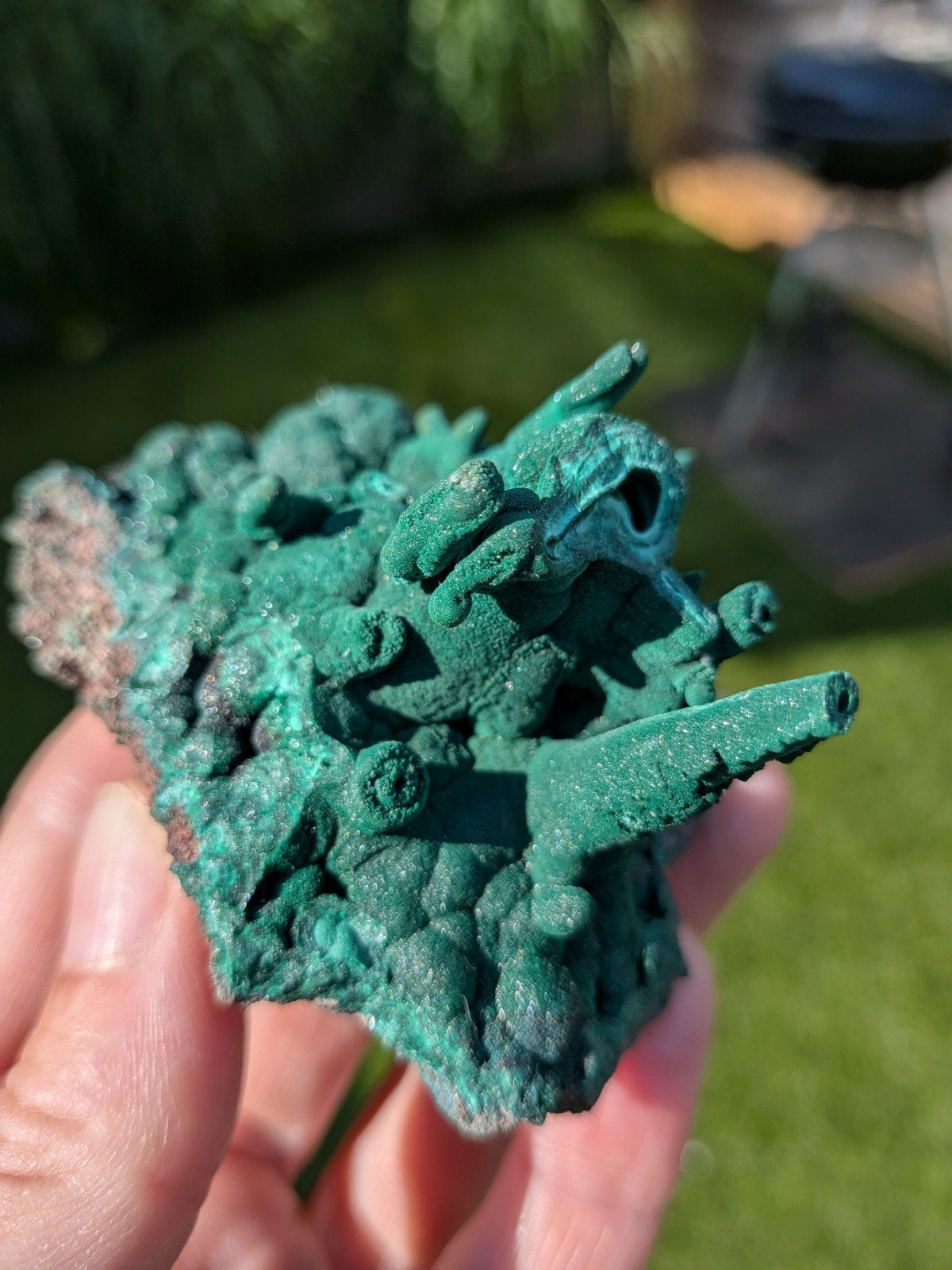 Malachiet, Verzamelen, Mineralen en Fossielen, Ophalen of Verzenden