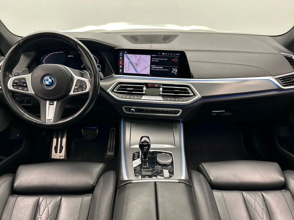 BMW X5 XDrive45e High Executive | M/Sportpakket | Pano/Dak |, Auto's, BMW, Leder en Stof, Zwart, Vierwielaandrijving, Hybride Elektrisch/Benzine