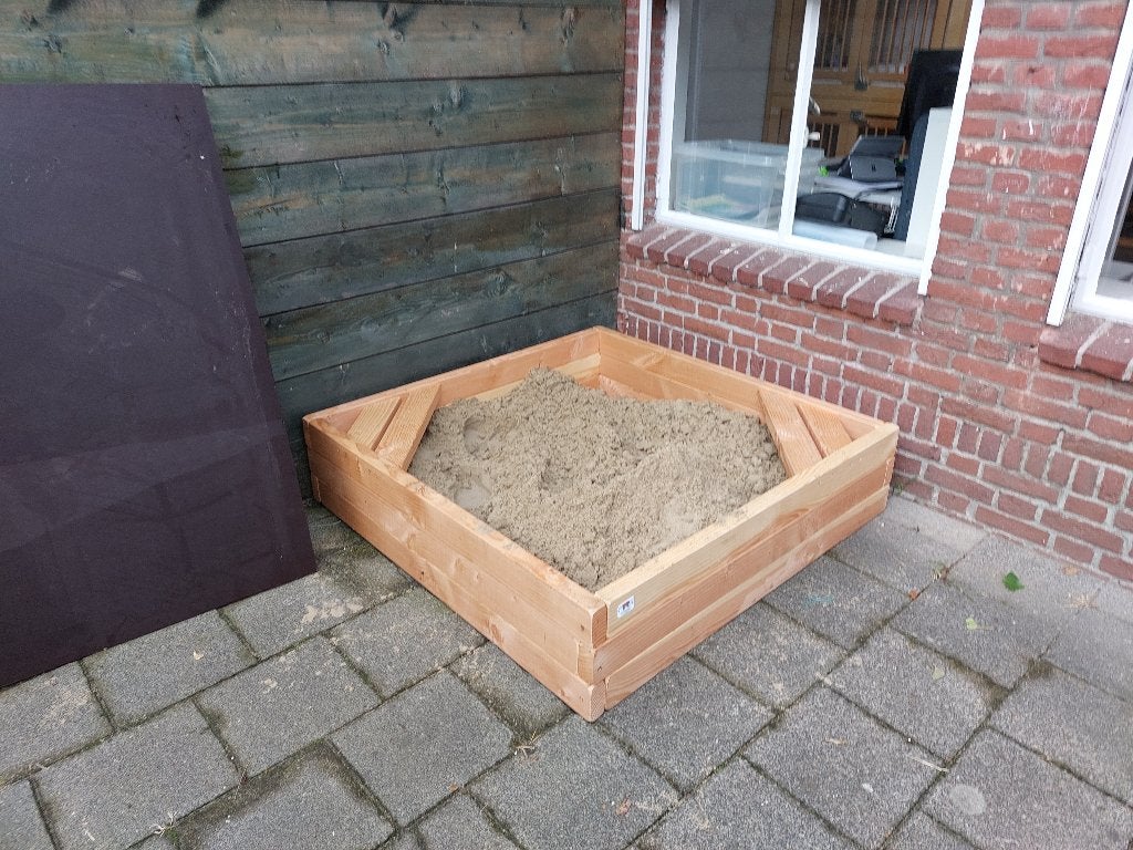zandbak DOUGLAS HOUT nieuwe handgemaakte, Kinderen en Baby's, Speelgoed | Buiten | Zandbakken, Ophalen, Nieuw