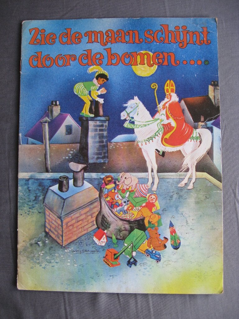 Zie de maan schijnt door de bomen .....(1970 - W. Schermele), Ophalen of Verzenden, Gebruikt