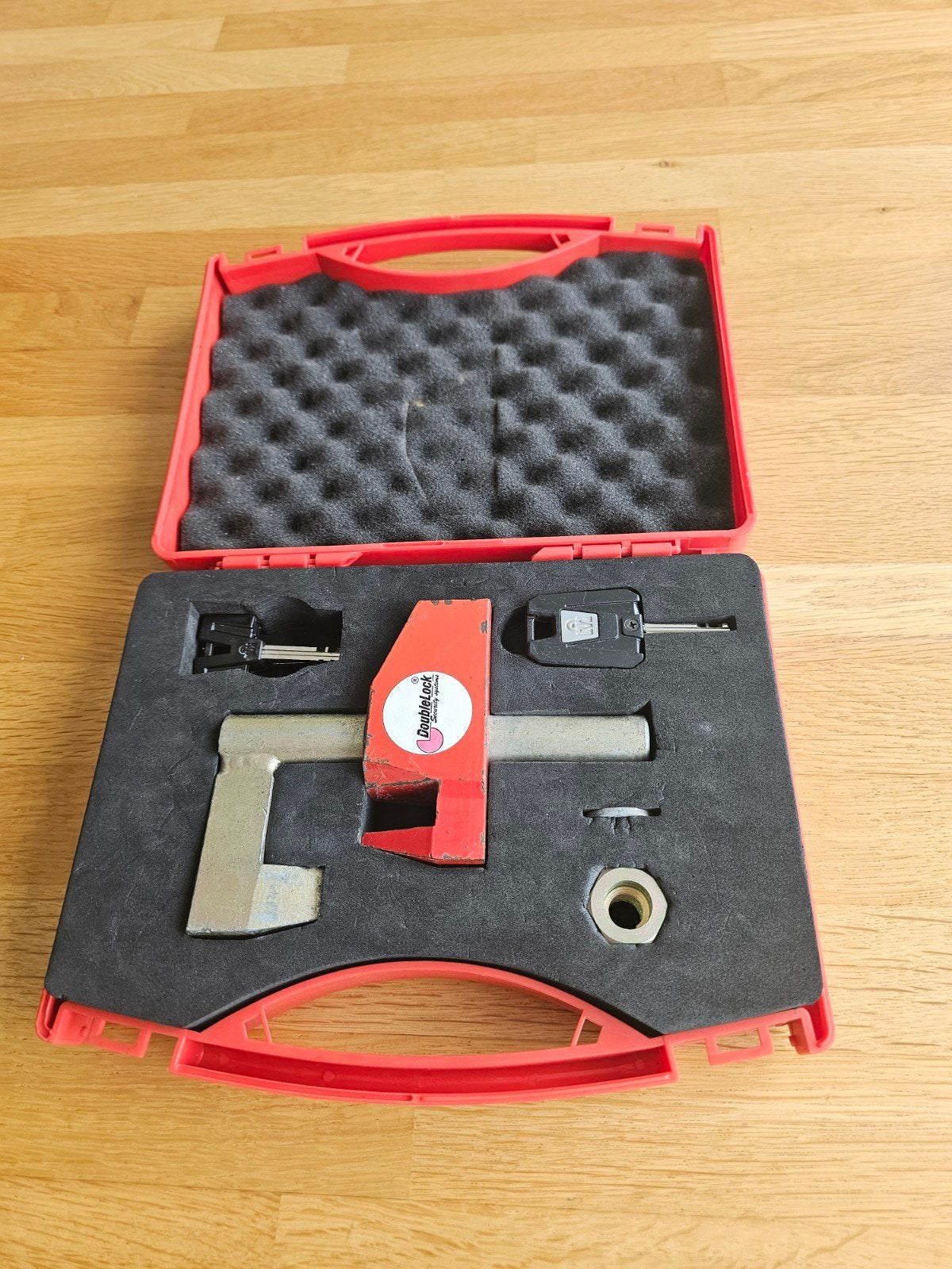 Disselslot - DoubleLock Security Systems - in koffer, Ophalen of Verzenden, Gebruikt