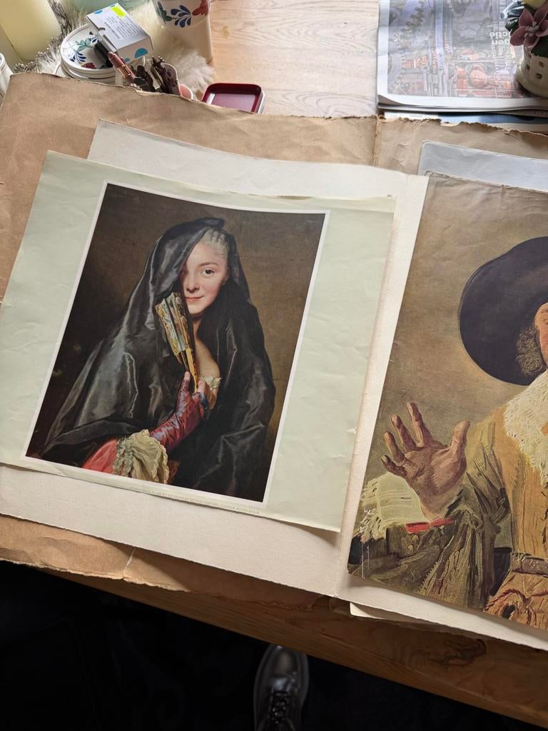 Oude kunst reproducties, Antiek en Kunst, Kunst | Schilderijen | Klassiek, Ophalen of Verzenden