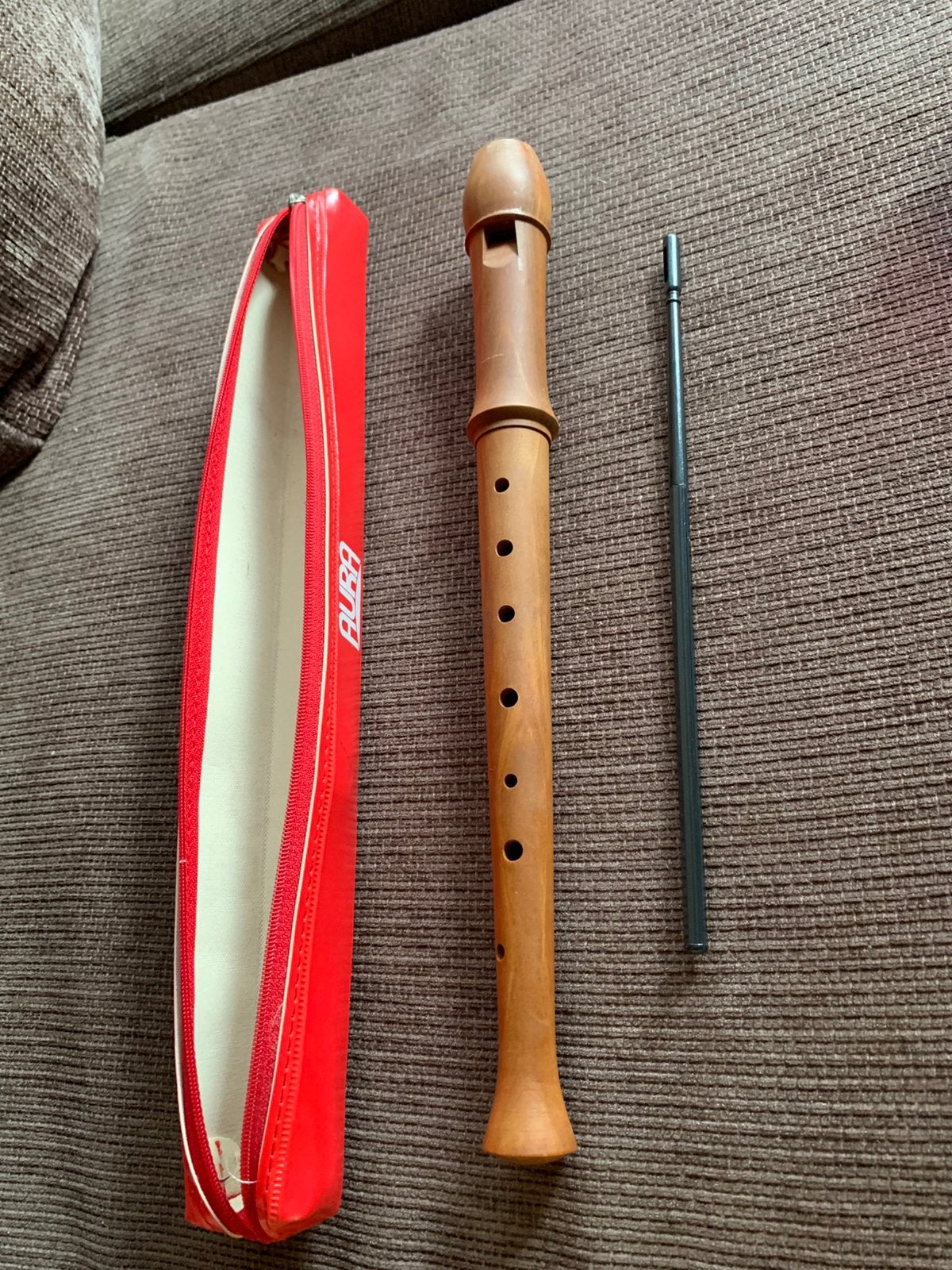 Aura blokfluit, Muziek en Instrumenten, Ophalen of Verzenden, Zo goed als nieuw, Sopraan of Sopranino