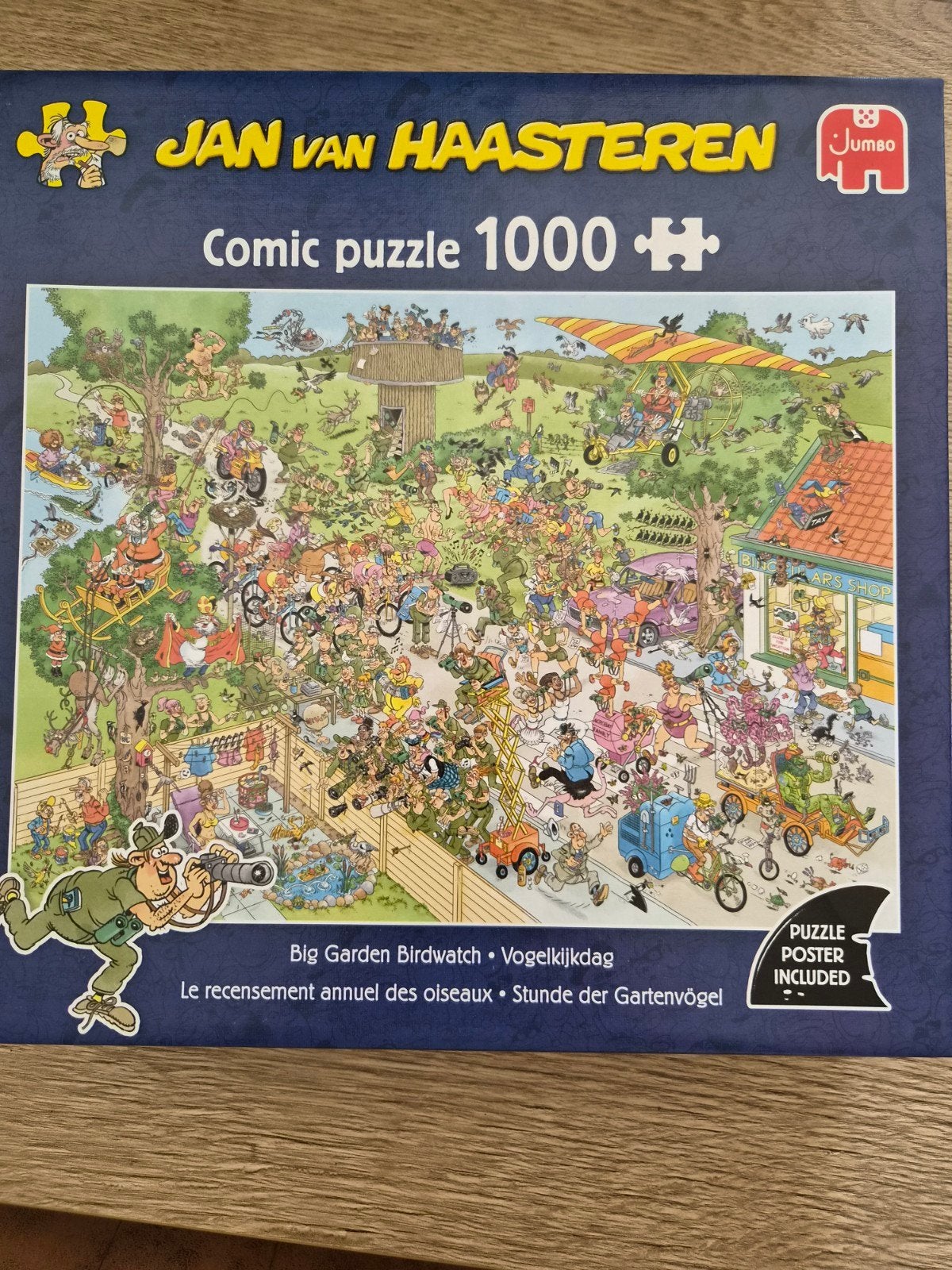 5 van Haasteren puzzels, Ophalen