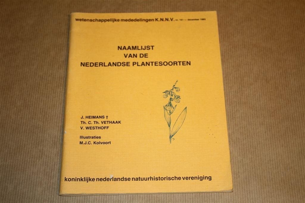 Naamlijst van Nederlandse plantesoorten. K.N.N.V., Boeken, Ophalen of Verzenden, Gelezen