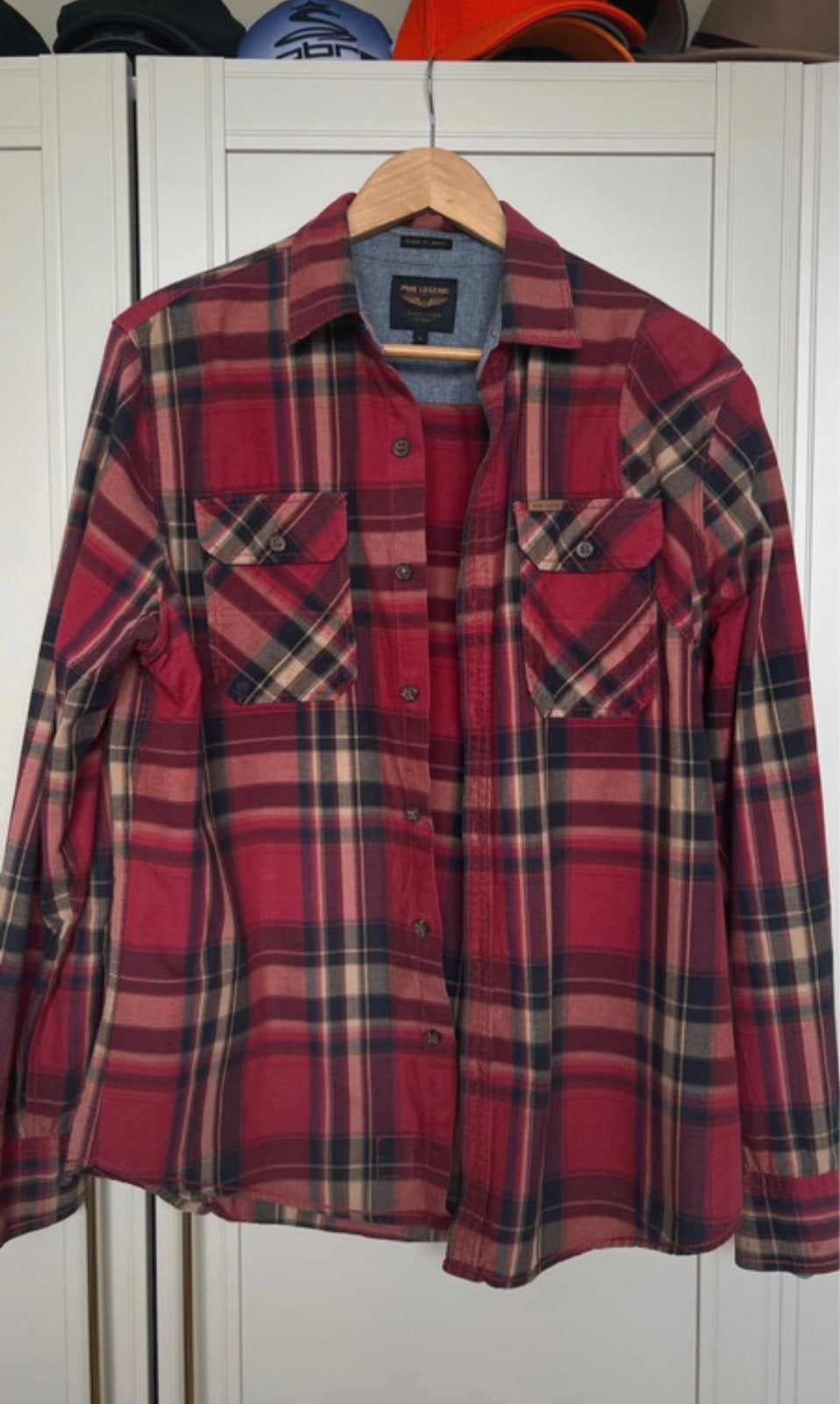 PME Legend overhemd, Kleding | Heren, Ophalen of Verzenden, Zo goed als nieuw, Blauw, Halswijdte 41/42 (L)