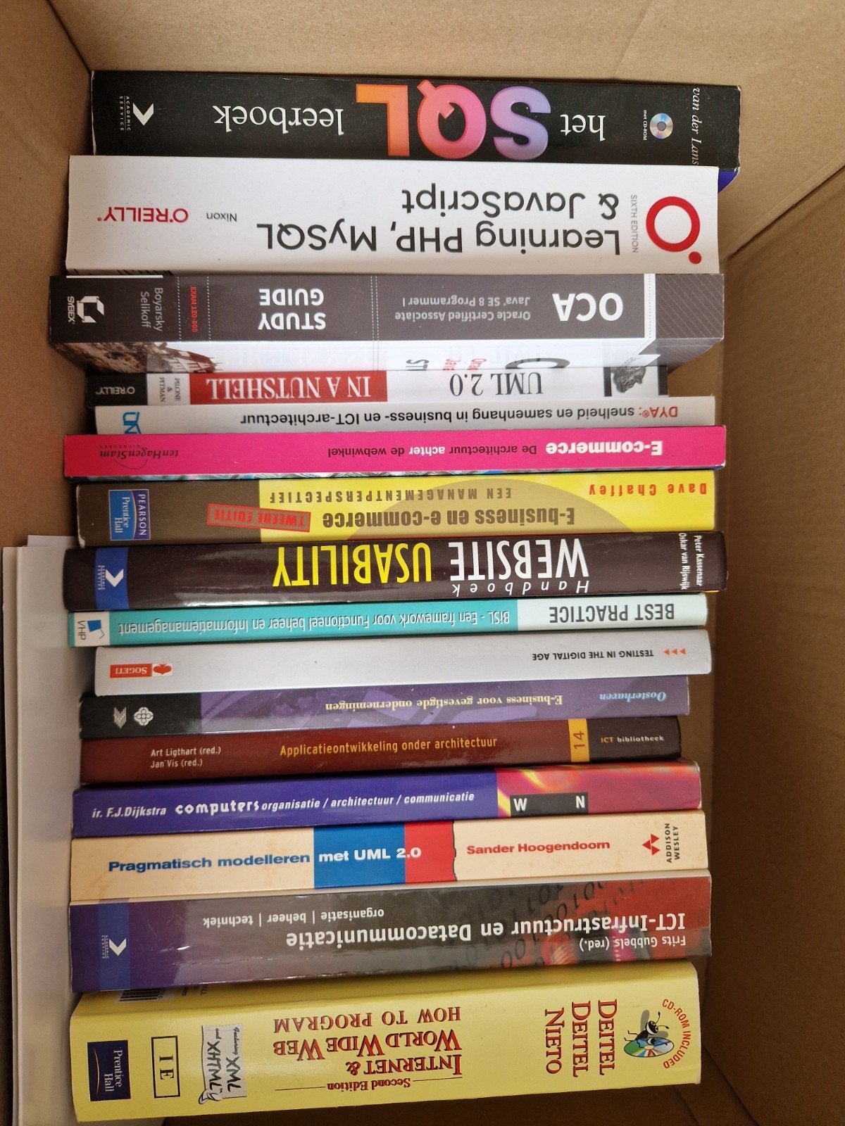 Verschillende ICT Leerboeken, Ophalen of Verzenden, Nieuw, Programmeertaal of Theorie, Van der Lans