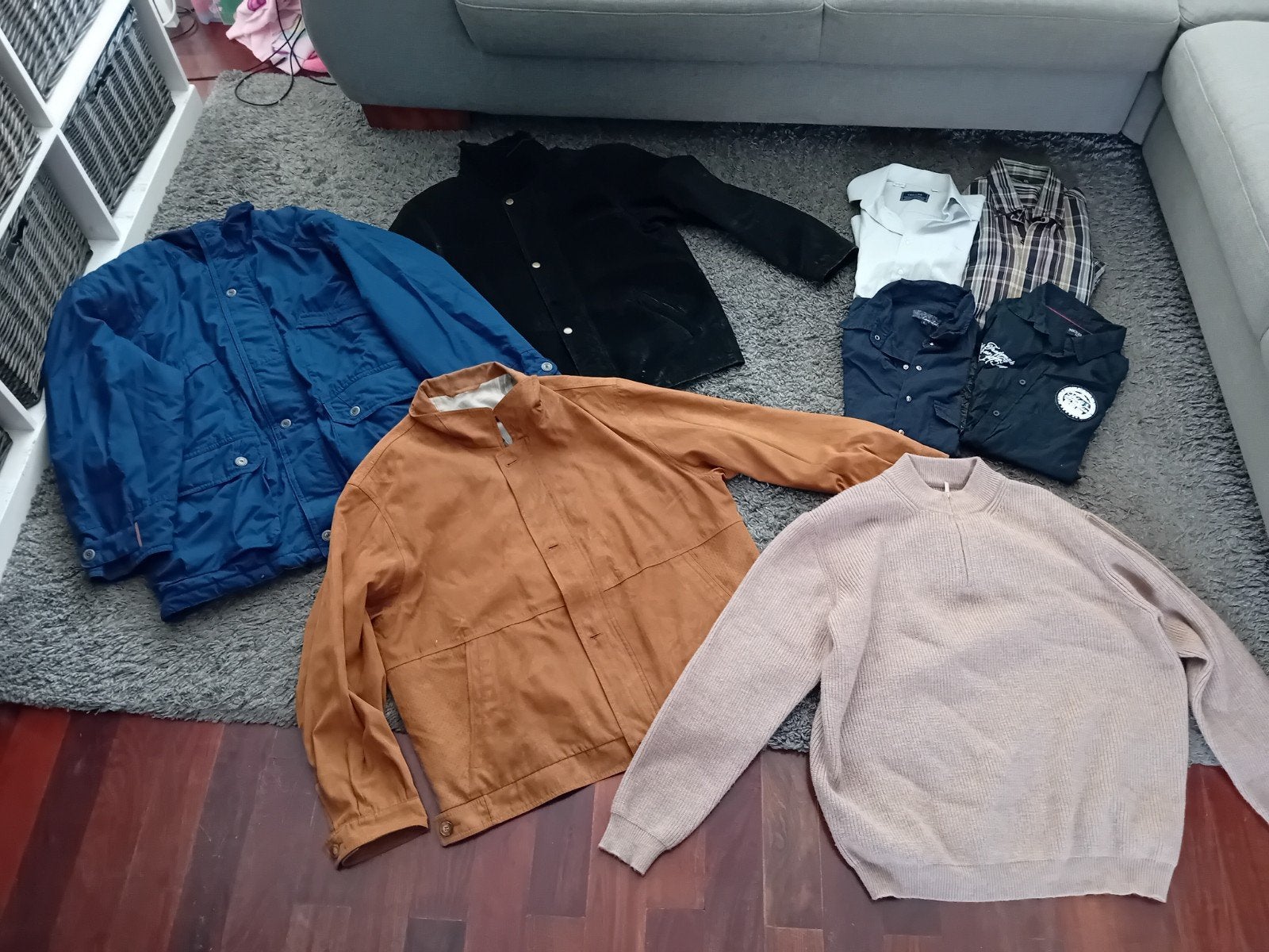 pakket mannenkleding L tm XXL 8 stuks, Kleding | Heren, Ophalen, Zo goed als nieuw, Overige maten