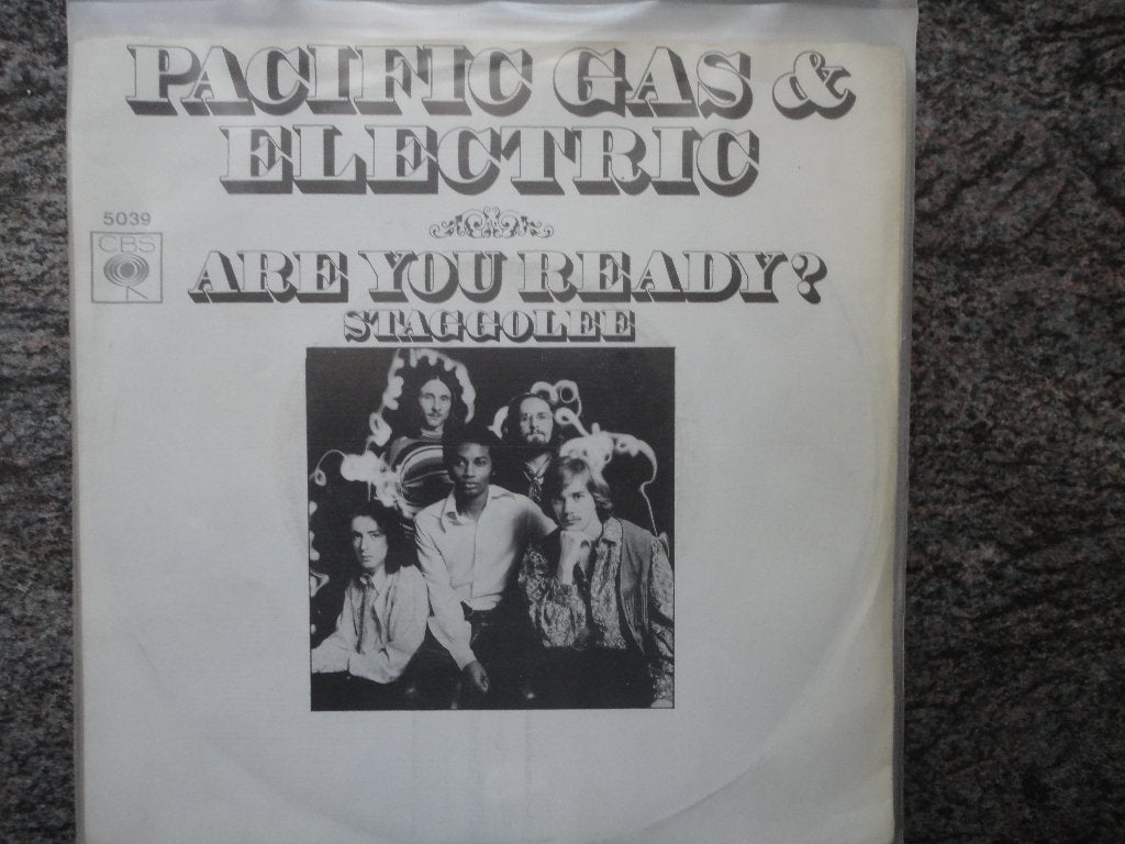 Pacific Gas & Electric - Are you ready NL 1970 FH, Gebruikt, Fotohoes, 7 inch, Ophalen of Verzenden