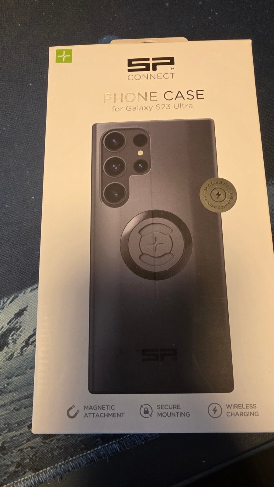 SP Connect telefoonhoesje Samsung S23 Ultra + adapter, Ophalen of Verzenden, Zo goed als nieuw, Overige modellen, Hoesje of Tasje