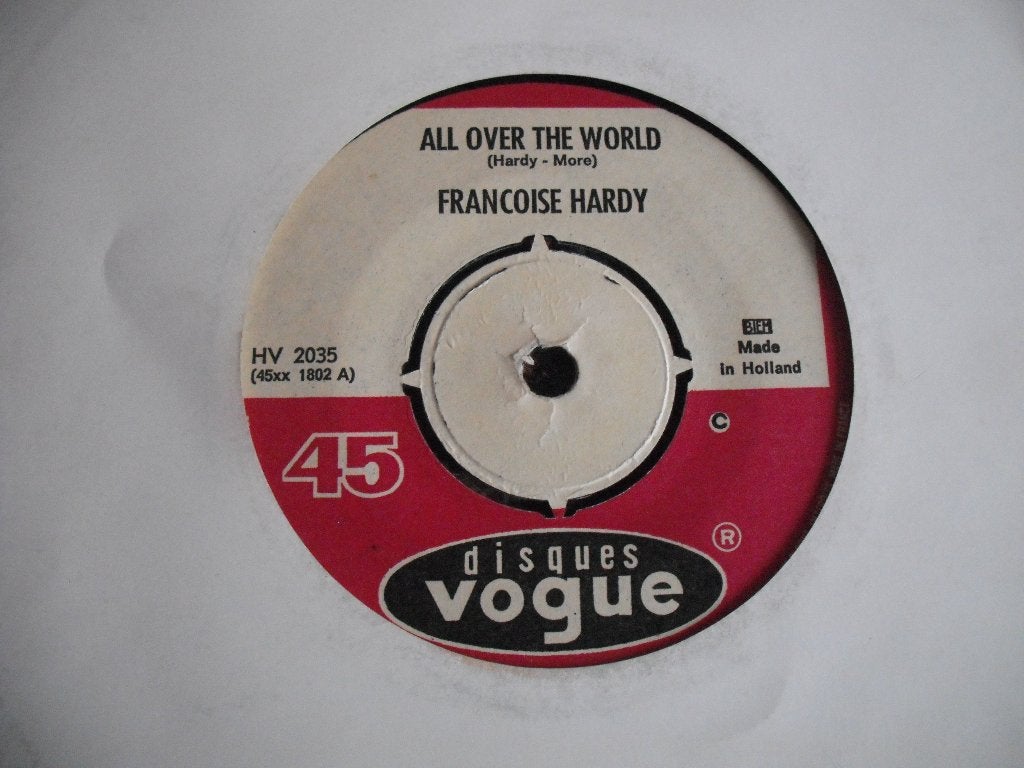 Francoise Hardy - All over the world (jb), Cd's en Dvd's, Ophalen of Verzenden, Zo goed als nieuw, Pop
