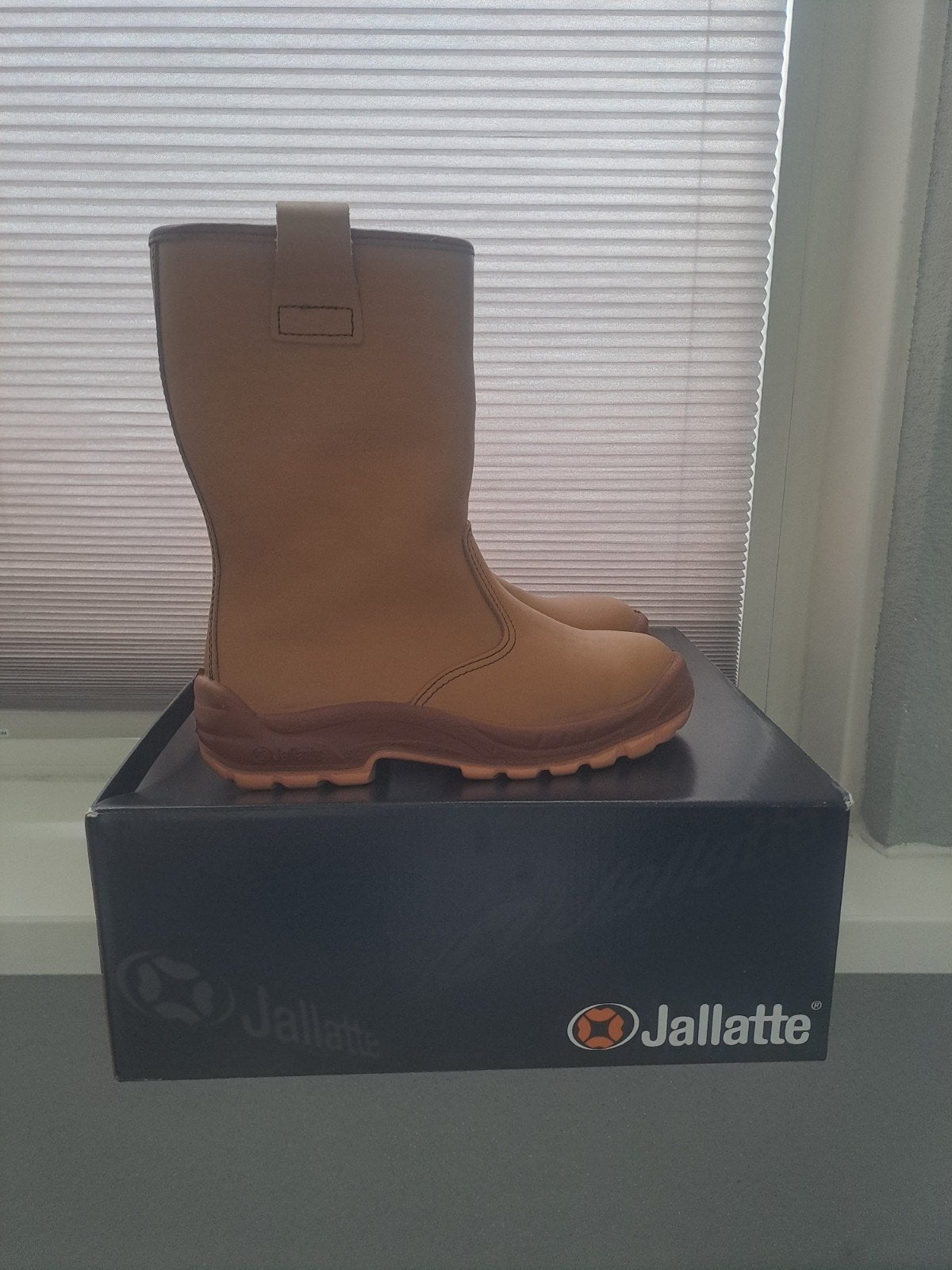 NIEUW Jallatte Jallacy veiligheidslaarzen maat 38, Jallatte, Bruin, Boots, Nieuw
