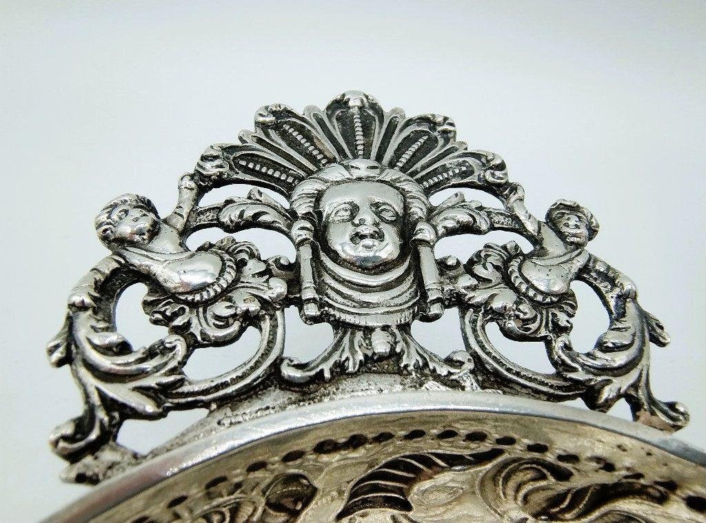 Zilveren brandewijnkom W.C. Schreuder, Sneek, 1730, Verzenden, Zilver