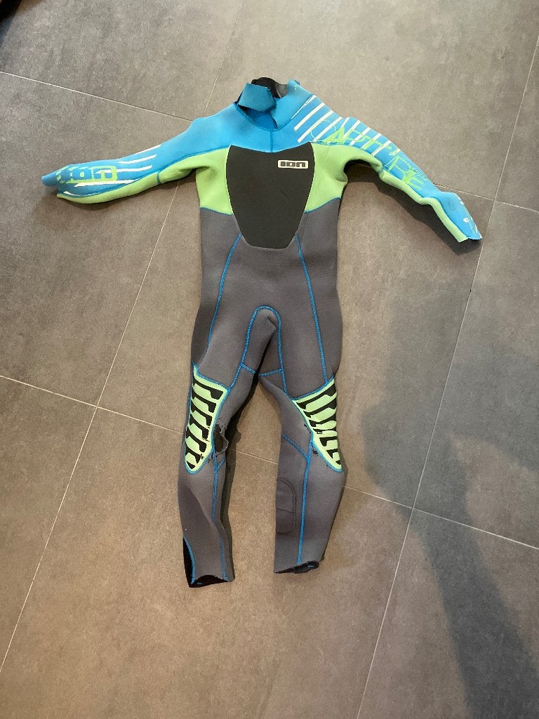 Wetsuit surfpak kids ION maat 4/104, Wetsuit, Kind, Ophalen of Verzenden, Gebruikt
