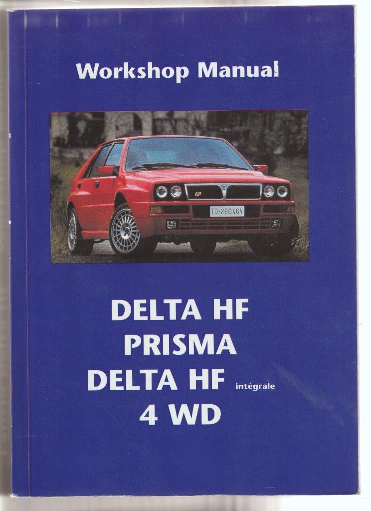 LANCIA Delta HF/Intregrale/4WD, Auto diversen, Handleidingen en Instructieboekjes, Ophalen of Verzenden
