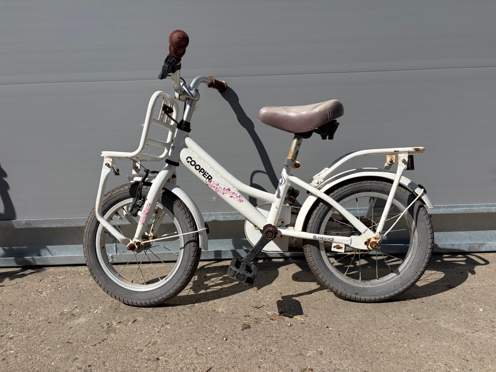 3 kinderfietsjes meisjes 2x14 inch en 1x16 inch, Ophalen, Zo goed als nieuw, 20 inch