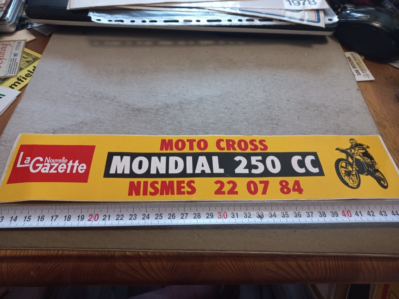 Moto cross mondial 250 cc nismes, Ophalen of Verzenden, Zo goed als nieuw